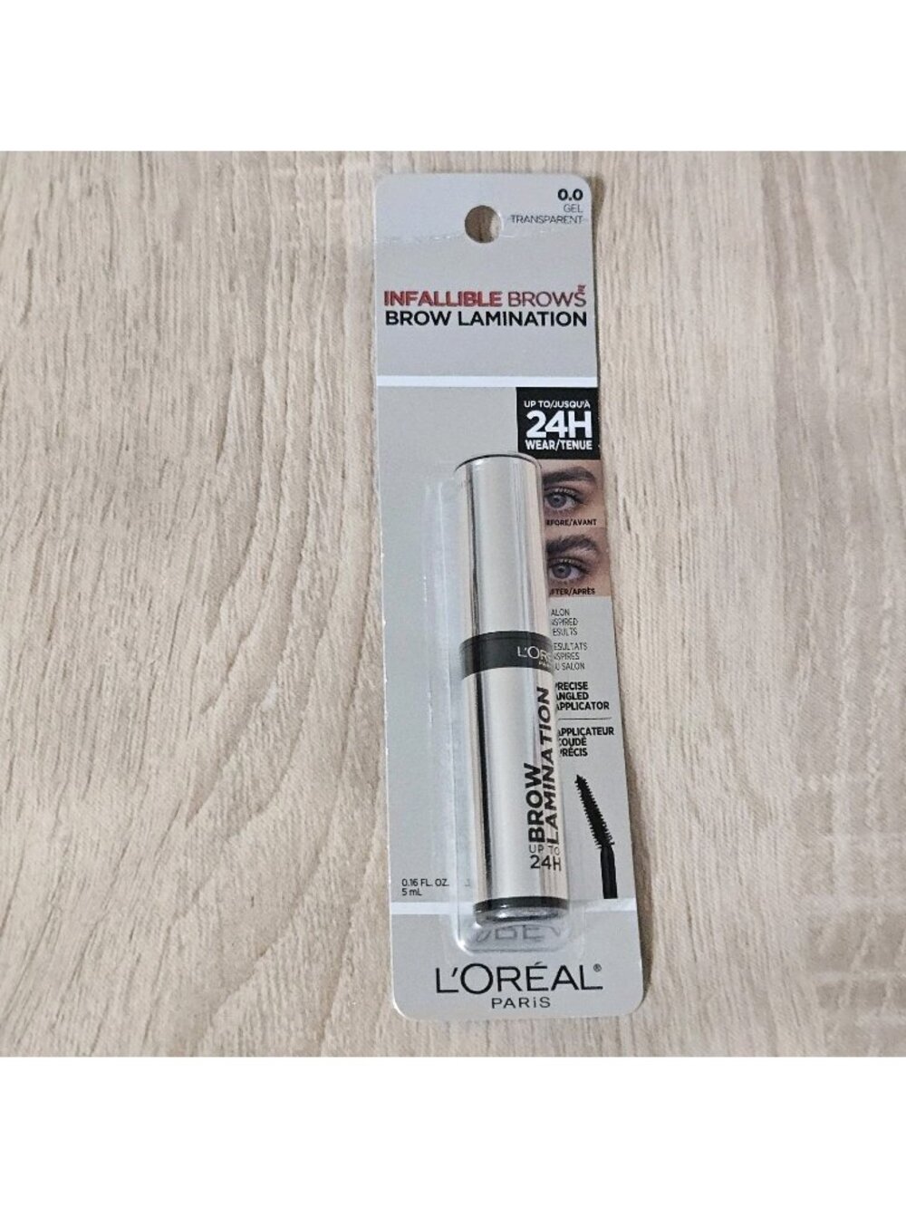 L'Oreal Paris Infallible, Up To 24H Wear, Brow Lamination Transparent 0.0